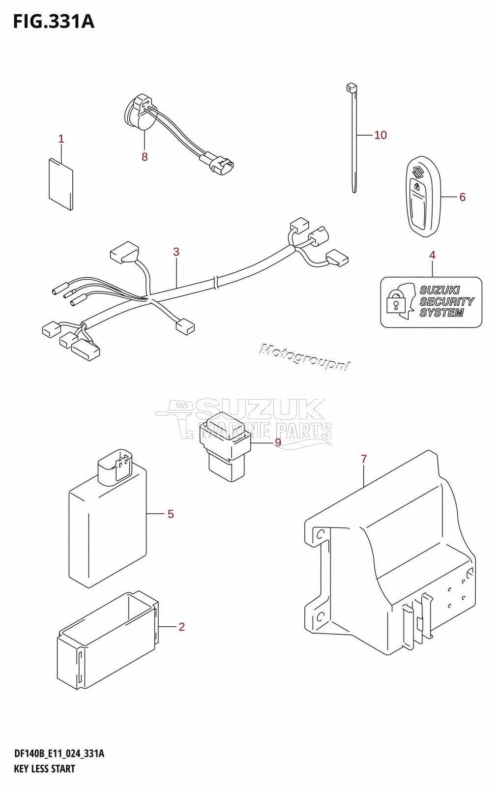 KEY LESS START