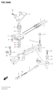 DF175T From 17502F-510001 (E03)  2015 drawing THROTTLE ROD (DF150T:E03)