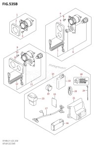 DF115BZ From 11506Z-240001 (E11 E40)  2022 drawing OPT:KEY LESS START (023)