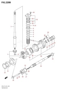 DF70 From 07001F-151001 (E03)  2001 drawing TRANSMISSION (K1,K2,K3,K4,K5,K6,K7,K8,K9)