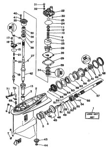 225B drawing LOWER-CASING-x-DRIVE-1