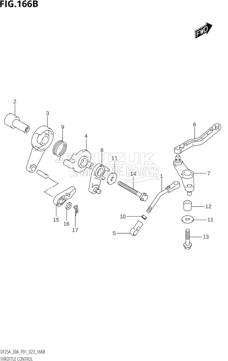 THROTTLE CONTROL (DF25AR,DF25AT,DF30AR,DF30AT)