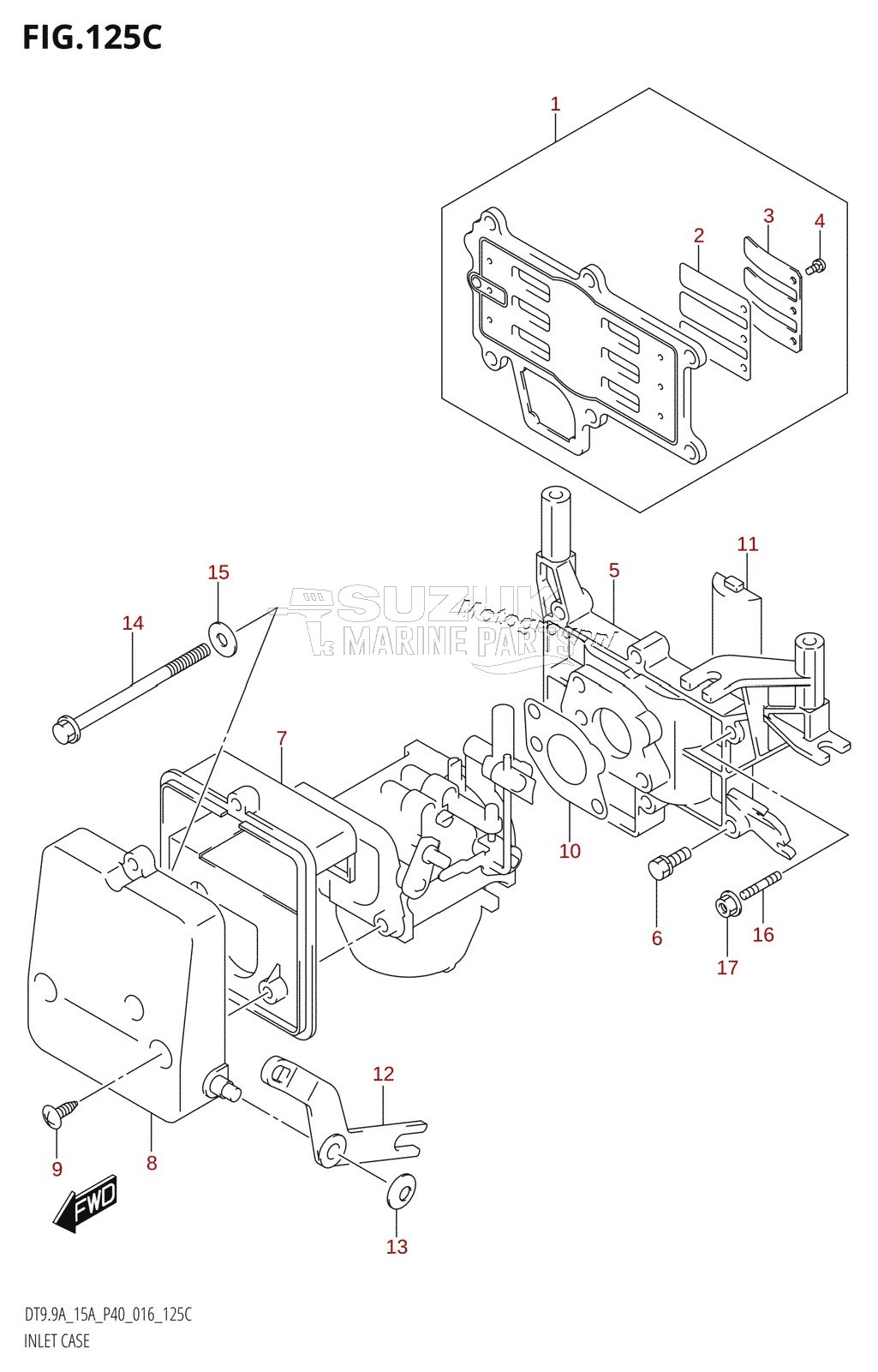 INLET CASE (DT9.9A:P81)