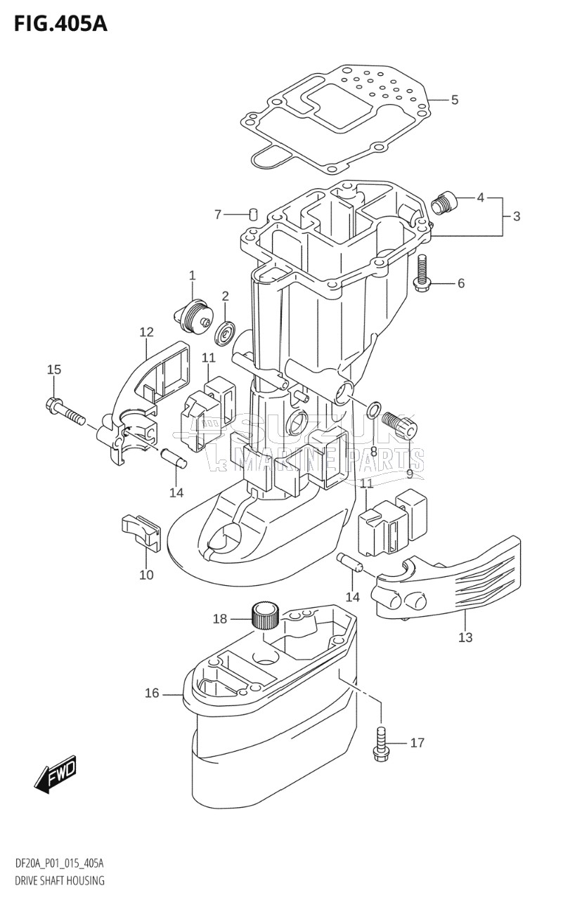 DRIVE SHAFT HOUSING