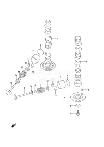 Outboard DF 50A drawing Camshaft