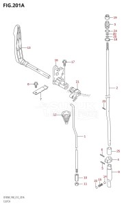 DT40 From 04005K-210001 ()  2012 drawing CLUTCH (DT40W:P40)