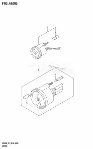 DF50A From 05003F-410001 (E01)  2014 drawing METER (DF60AVT:E01)