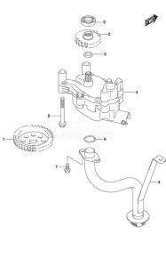 DF 200AP drawing Oil Pump