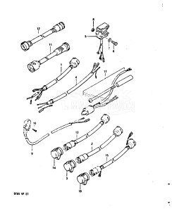 DT85 From 8501-300001 till 310443 ()  1978 drawing OPT : ELECTRICAL (2)