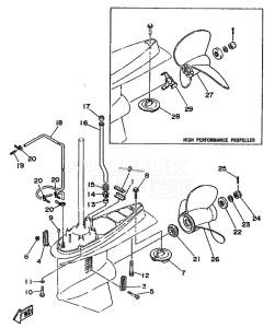 130B drawing PROPELLER-HOUSING-AND-TRANSMISSION-2