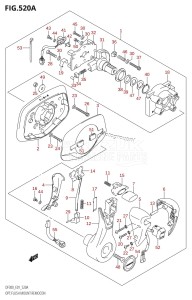 DF300Z From 30001Z-980001 (E01 E40)  2009 drawing OPT:FLUSH MOUNT REMOCON