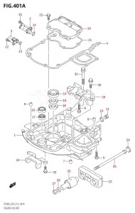 DF80A From 08002F-310001 (E03)  2013 drawing ENGINE HOLDER