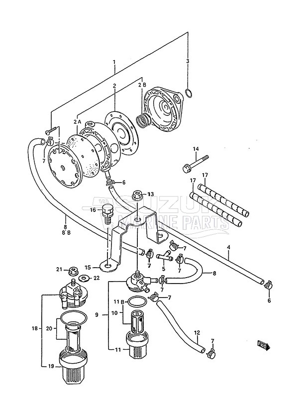 Fuel Pump (1995 to 1997)