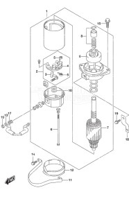 DF 30A drawing Starting Motor Remote Control