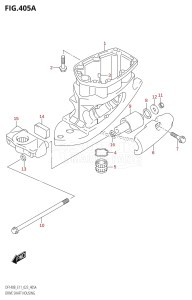 DF115BT From 11506F-240001 (E11 E40)  2022 drawing DRIVE SHAFT HOUSING