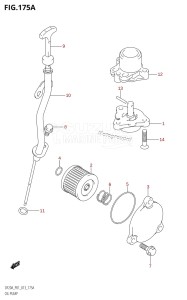 DF9.9B From 00995F-310001 (P01)  2013 drawing OIL PUMP