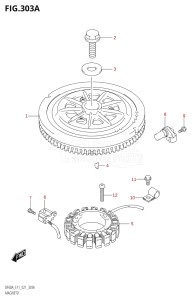 05003F-340001 (2023) 50hp E01-Gen. Export 1 (DF50AT  DF50ATH) DF50A drawing MAGNETO