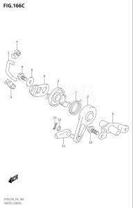 00995F-610001 (2016) 9.9hp P03-U.S.A (DF9.9B  DF9.9BR  DF9.9BT  DF9.9BTH) DF9.9B drawing THROTTLE CONTROL (DF20AR:P03)