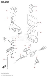 DF200 From 20002F-510001 (E03)  2015 drawing PTT SWITCH /​ ENGINE CONTROL UNIT (DF250ST:E03)