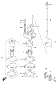 DF 20A drawing Water Pump