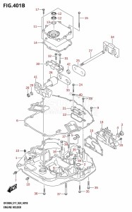 DF300A From 30002P-440001 (E11 - E40)  2024 drawing ENGINE HOLDER (DF250ATSS)