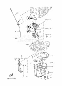 F150AETX drawing VENTILATEUR-DHUILE