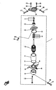 L150CETO drawing STARTER-MOTOR