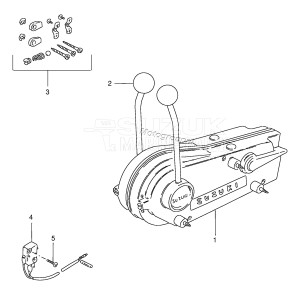 DT115 From 11502-011001 ()  1990 drawing OPT : REMOTE CONTROL (~MODEL:99)