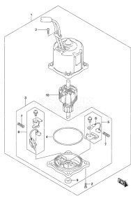 DF 350A drawing PTT Motor