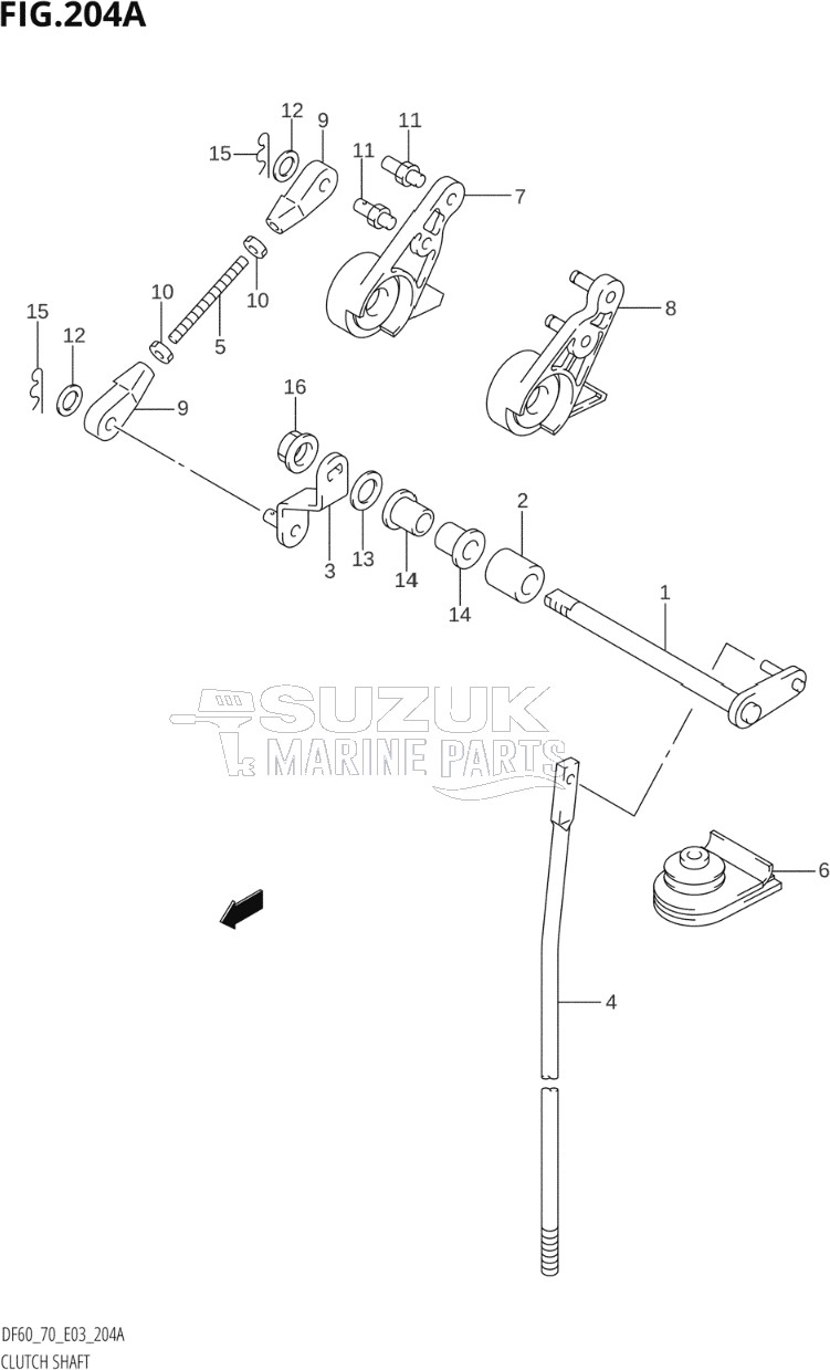 CLUTCH SHAFT