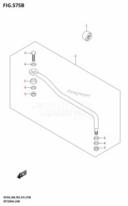 DF30A From 03003F-510001 (P03)  2015 drawing OPT:DRAG LINK (DF25ATH:P03)