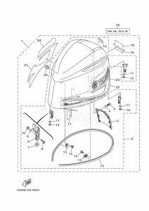 F350NCC-2019 drawing FAIRING-UPPER