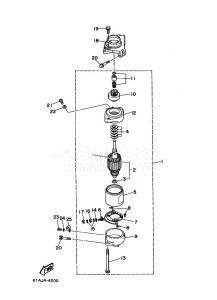 250B drawing STARTER-MOTOR