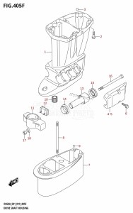 DF50A From 05004F-910001 (E01)  2019 drawing DRIVE SHAFT HOUSING (DF60ATH:E01,DF60ATH:E40)