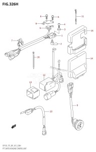 DF175Z From 17502Z-210001 (E01 E40)  2012 drawing PTT SWITCH /​ ENGINE CONTROL UNIT (DF175Z:E40)