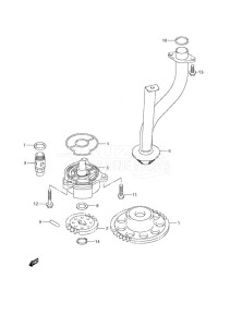 DF 140 drawing Oil Pump