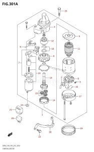 DF8A From 00801F-410001 (P03)  2014 drawing STARTING MOTOR