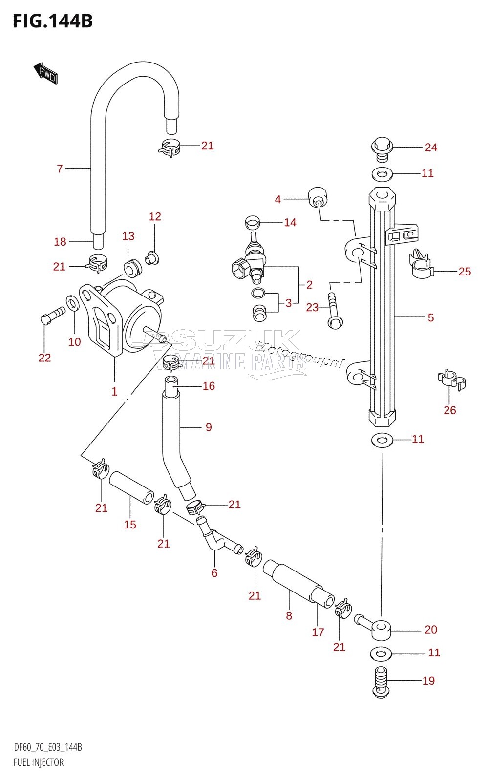 FUEL INJECTOR (X,Y,K1,K2,K3,K4,K5,K6,K7,K8,K9)