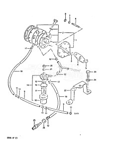 DT85 From 8501-410444 till 412597 ()  1984 drawing FUEL PUMP