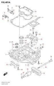 DF80A From 08002F-610001 (E01 E40)  2016 drawing ENGINE HOLDER (DF70A:E01)