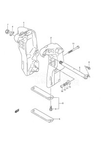 DF 90A drawing Clamp Bracket