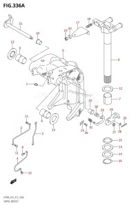 DF80A From 08002F-310001 (E40)  2013 drawing SWIVEL BRACKET (DF70A:E01)