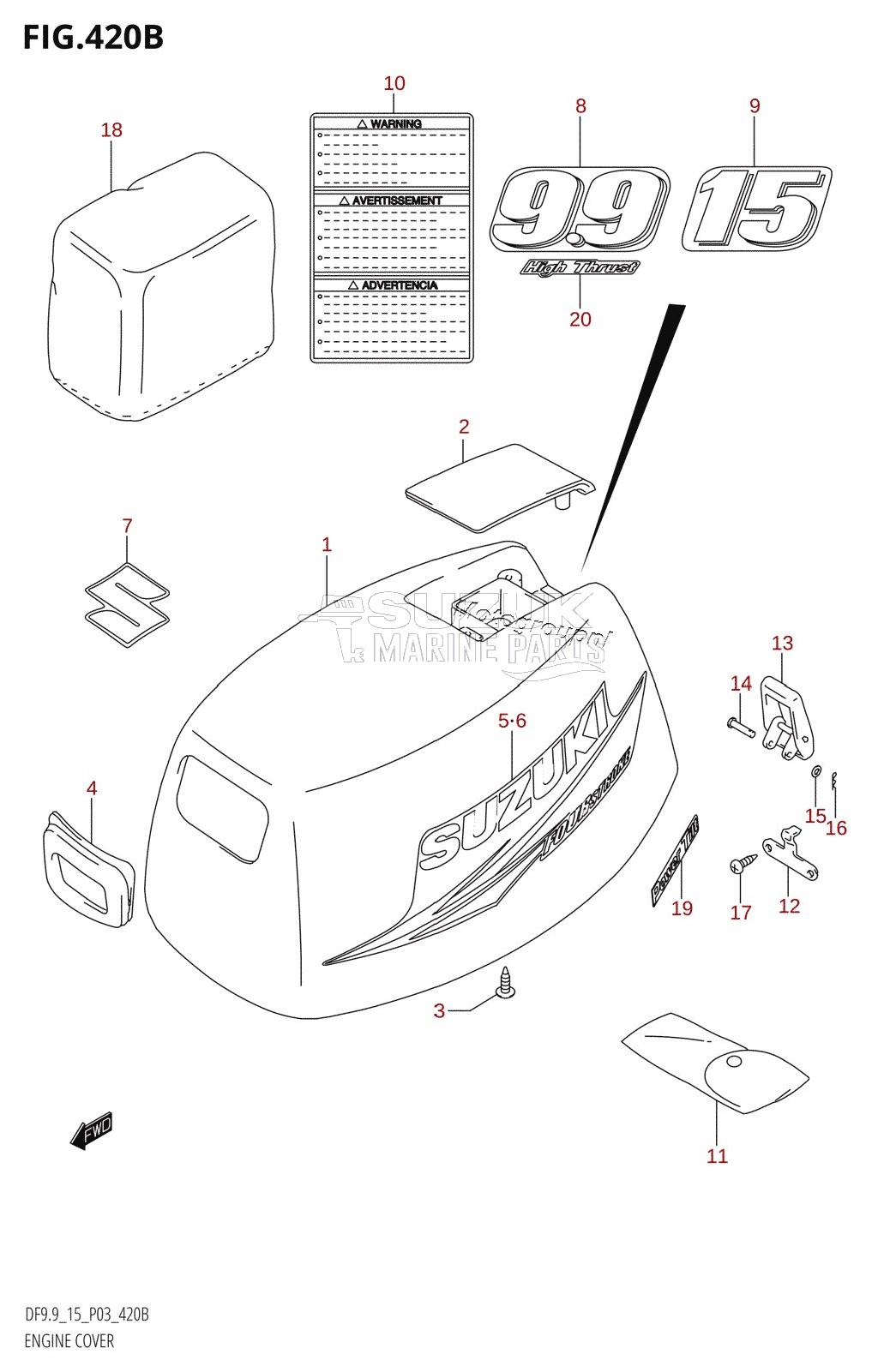 ENGINE COVER (K10,011)