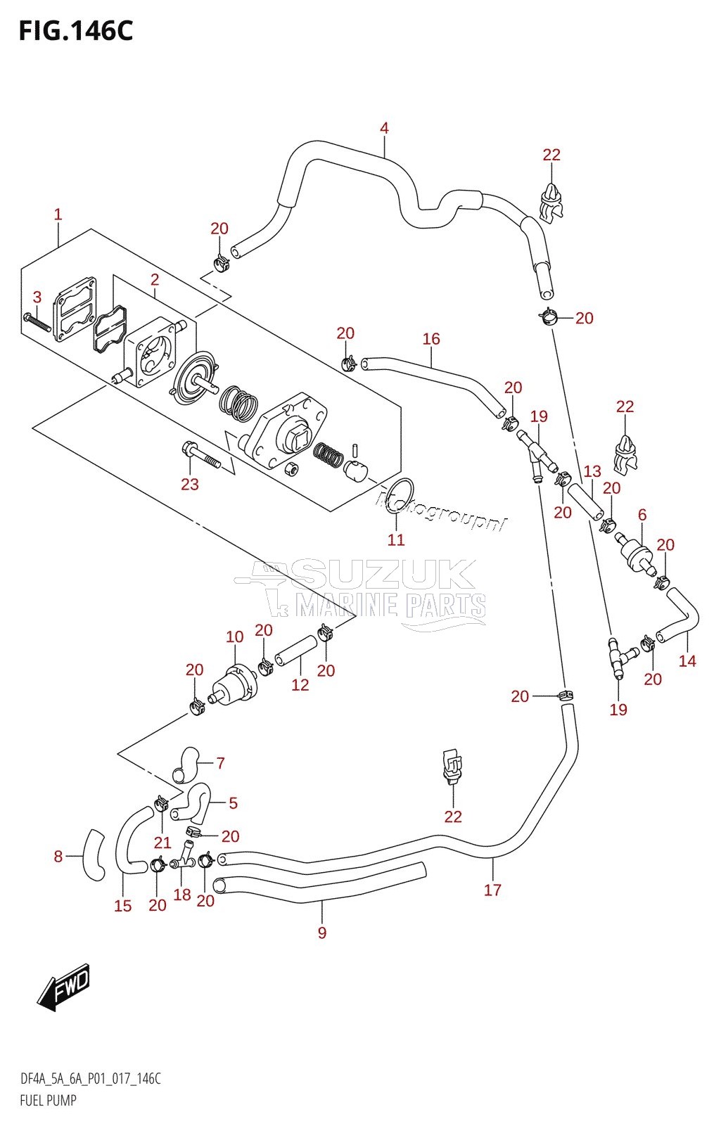 FUEL PUMP (DF6A:P01)