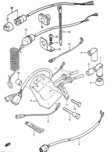 DT6 From 00601-401001 till 406518 ()  1984 drawing ELECTRICAL