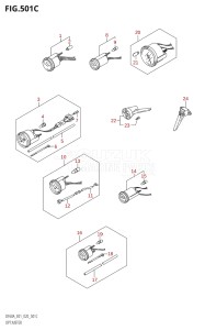 05003F-040001 (2020) 50hp E01-Gen. Export 1 (DF50A  DF50ATH) DF50A drawing OPT:METER (DF60AQH,DF60ATH,DF50AVTH,DF60AVTH)