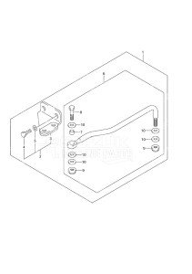 Outboard DF 25 drawing Remocon Attachment