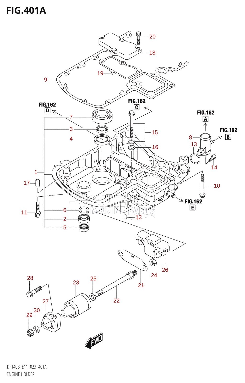 ENGINE HOLDER (022)