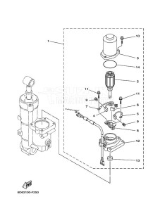 F80B drawing POWER-TILT-ASSEMBLY-2