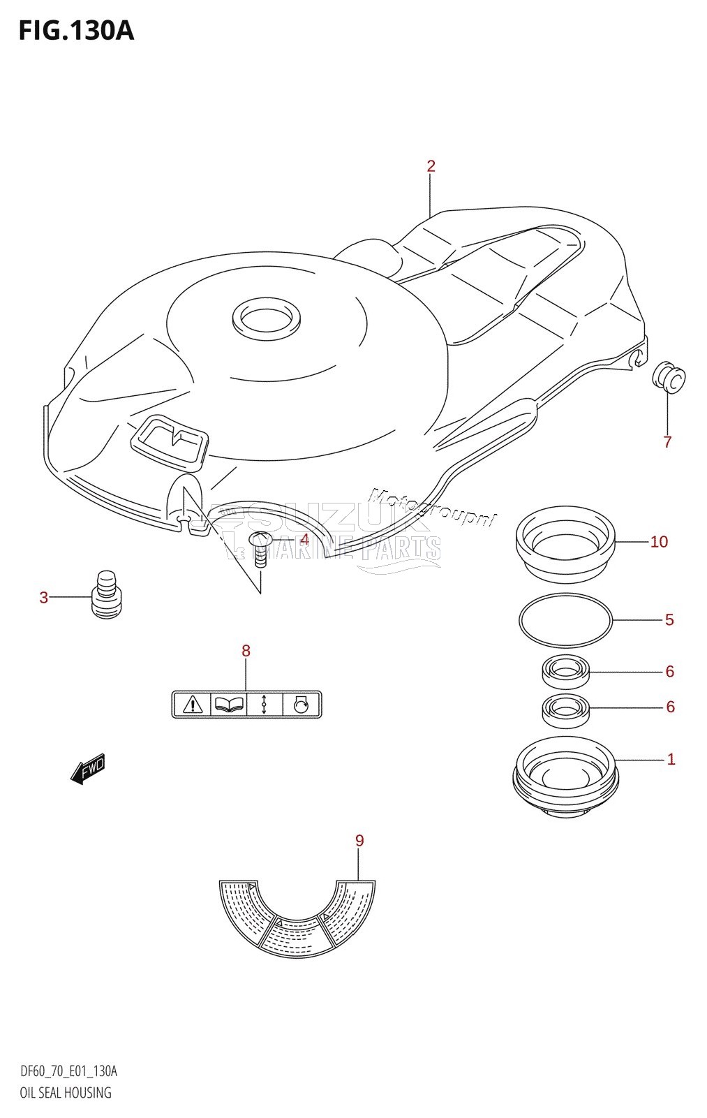 OIL SEAL HOUSING